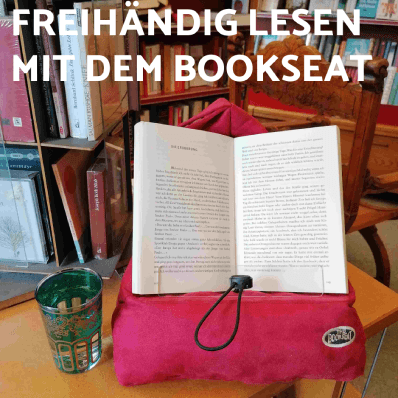 Freihändig lesen mit dem Bookseat